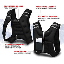 Load image into Gallery viewer, Adurance Weighted Vest Workout Equipment, 10lbs Body Weight Vest for Men, Women, Kids (10 Pounds, 4.54 KG)