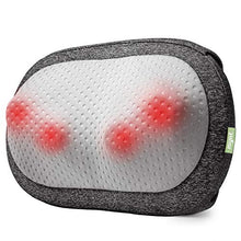 Load image into Gallery viewer, Mynt Cordless Neck Back Massager, Shiatsu Rechargeable Massage Pillow with Heat-3D Deep Kneading, Use Unplugged, iF Design Award Winner