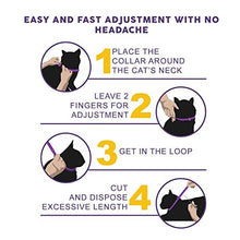 Load image into Gallery viewer, Zen Panther Calming Collar for Cats – Pheromone Cat Calm Collar - Anxiety Relief Lavender Scent - Reduces Stress – Adjustable 15” Relaxing Collar for Kitten – Stop Aggression and Anxious Behavior
