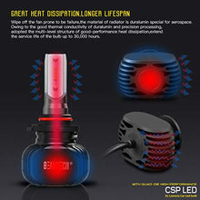Load image into Gallery viewer, BEAMTECH 9005/HB3 9006/HB4 LED Bulb, S1 Series 8000LM 50W 6500K Extremely Bright CSP Chips Conversion Kit Combo All In One Plug N Play Halogen Replacement