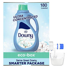 Load image into Gallery viewer, Downy Eco-box Ultra Concentrated Liquid Fabric Conditioner (fabric Softener), Cool Cotton, 180 Loads, 105 Fl Oz