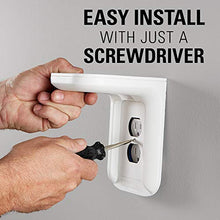 Load image into Gallery viewer, Sanus Outlet Shelf - Holds Any Device Up To 10lbs & Installs In Seconds - Includes Standard & Decora Style Outlet Covers & Integrated Cable Management Channel - Works For Sonos & Smart Home Speakers