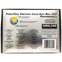Load image into Gallery viewer, KIRKLAND SIGNATURE Three-Piece Urethane Cover Golf Ball v2.0, 1 Dozen, 12 Count, White