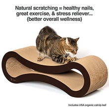 Load image into Gallery viewer, PetFusion Cat Scratcher Lounge - Walnut Brown, 1 Level (PF-CL1)