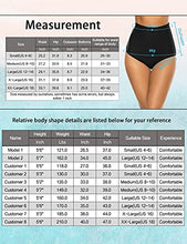 Load image into Gallery viewer, Bonneuitbebe Women's Bikini Bottoms Ultra High Waisted Swimsuit Bottoms Tummy Control Bathing Suit Shorts Swim Briefs