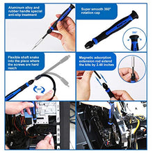 Load image into Gallery viewer, Kaisi 136 in 1 Electronics Repair Tool Kit Professional Precision Screwdriver Set Magnetic Drive Kit with Portable Bag