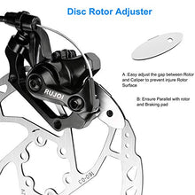 Load image into Gallery viewer, RUJOI Bike Disc Brake Kit, Aluminum Front and Rear Caliper, Full Aluminum Alloy Bicycle Brake Lever, 160mm Rotor, Mechanic Tool-Free Pad Adjuster for Road Bike, Mountain Bike
