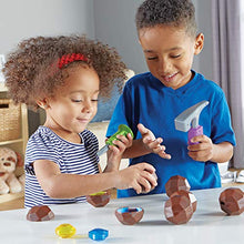 Load image into Gallery viewer, Learning Resources Rock 'n Gem Surprise, Sorting, Matching & Counting Skills Activity Set, Early STEM, 19 Pieces, Ages 3+