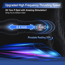 Load image into Gallery viewer, Prostate Massager Anal Vibrator Thrusting Vibrating 7 Modes with Cock Ring Anal Plug Anal Sex Toys P Sport Massager for Men Anal Toy Male Sex Toys for Men Women and Couples Waterproof Remote Control