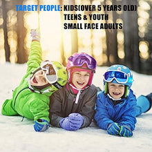 Load image into Gallery viewer, findway Kids Ski Goggles, Kids Snow Snowboard Goggles for Boys Girls Youth OTG