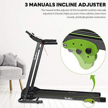 Load image into Gallery viewer, Folding Treadmill for Home Jogging/Walking with Incline Portable Space Saving Fitness Running Electric Indoor Exercise Workout Office Physical Training