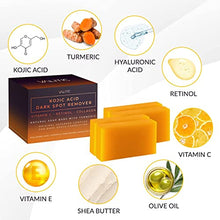 Load image into Gallery viewer, VALITIC Kojic Acid Soap Bars with Vitamin C, Retinol and Collagen; 4-Pack and 2-Pack – For Dark Spot Remover