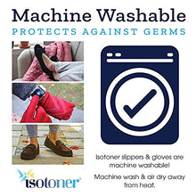 Load image into Gallery viewer, isotoner Women's Zenz Serenity Stretch Satin Slipper, Slip-On Shoe, Navy Blue, 8