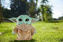 Load image into Gallery viewer, Star Wars The Child Plush Toy, 8-in Small Yoda Baby Figure from The Mandalorian, Collectible Stuffed Character for Movie Fans of All Ages, 3 and Older