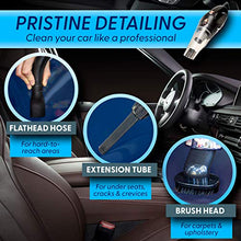 Load image into Gallery viewer, Portable Car Vacuum Cleaner: High Power Corded Handheld Vacuum w/ 16 foot cable - 12V - Best Car & Auto Accessories Kit for Detailing and Cleaning Car Interior