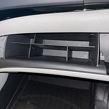 Load image into Gallery viewer, TACORBO Glove Box Organizer Compatible with Honda Pilot 2016-2022 / Ridgeline 2017-2022 2023/ Passport 2019-2022 2023 Accessories, Insert Glove Compartment Black ABS Materials