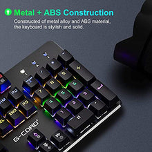 Load image into Gallery viewer, G-Cord Wireless Mechanical Gaming Keyboard, 104 Keys Wired Keyboard with Numpad, Anti-Ghosting Computer Keyboard for PC Desktop Gamers
