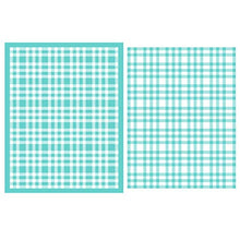 Load image into Gallery viewer, She Love DIY Self-Adhesive Silk Screen Printing Stencil, Plaid Pattern Reusable Mesh Stencils Transfer for DIY Home Decor, T-Shirts, Ceramic, Wood, Tote-Bags, Fabric, Easter (Plaid)