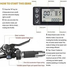 Load image into Gallery viewer, 26 Inch Electric Folding Mountain Bike,350W Professional 21 Speed Gears 3 Cycling Mode Folding Electric Ebike with Removable 36V 10AH Lithium Battery Commuter Bikes (Blue)