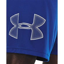 Load image into Gallery viewer, Under Armour mens Tech Graphic Shorts , Royal (402)/Khaki Gray , 3X-Large