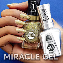 Load image into Gallery viewer, Sally Hansen Miracle Gel Nail Polish, Shade Get Mod #789 with Shiny Top Coat and Matte Top Coat Trio