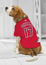 Load image into Gallery viewer, MLBPA Dog Jersey - SHOHEI OHTANI #17 Pet Jersey - MLB Los Angeles Angels Mesh Jersey, Small