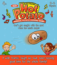 Load image into Gallery viewer, Ideal Hot Potato Electronic Musical Passing Kids Party Game, Don’t Get Caught With the Spud When the Music Stops! Ages 4+, 2-6 Players