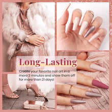 Load image into Gallery viewer, Beetles 20Pcs Gel Nail Polish Kit, with Glossy & Matte Top Coat and Base Coat- Girls Night Collection Popular White Nude Gray Glitters Soak Off Gel Polish Gift for Girls Women