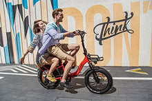 Load image into Gallery viewer, GESHENG 750W Folding Electric Bike Adults【Upgraded LG Battery】 48V 15AH Fat Tire Ebike 31MPH, 20" x4.0"Step-Thru Electric Bicycle S5 for Men & Women All Terrain Riding, Front Carrier As Gift