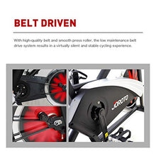 Load image into Gallery viewer, JOROTO Belt Drive Indoor Cycling Bike with Magnetic Resistance Exercise Bikes Stationary Bike