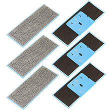 Load image into Gallery viewer, LINNIW M6 Wet Mopping Pads Washable Compatible with Braava Jet m Series, Reusable Wet Pads for iRobot Braava Jet M6 (6110, 6012, 6112) Pack of 6