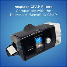 Load image into Gallery viewer, resplabs CPAP Filters - Compatible with The ResMed AirSense 10 Machine - 60 Filter Pack