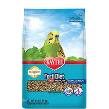 Load image into Gallery viewer, Kaytee Forti-Diet Pro Health Parakeet Pet Bird Food, 4 Pound