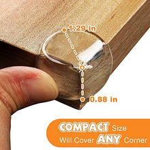 Load image into Gallery viewer, Corner Protector, Baby Proofing Table Corner Guards, Keep Child Safe, Protectors for Furniture Against Sharp Corners (24 Pack) by CalMyotis