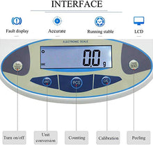 Load image into Gallery viewer, CGOLDENWALL Lab Scale 10kgx0.1g Digital Precision Scale Electronic Balance Laboratory Weighing Industrial Scale Kitchen Counting Scale Scientific Scale Calibrated (10kg, 0.1g)