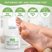 Load image into Gallery viewer, Urea 42% Foot Cream, Foot Repair Cream with Useful Callus Remover Tool for Dry Cracked Heels and Rough, Calloused Feet, Urea Moisturizing Cream for Men and Women 3.5oz
