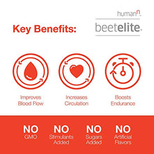 Load image into Gallery viewer, HumanN BeetElite Superfood Concentrated Beet Powder Nitric Oxide Boosting Athletic Endurance Supplement (Black Cherry Flavor, 7.1-Ounce)