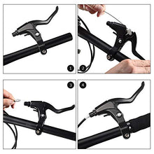 Load image into Gallery viewer, Yimaa 1 Pair Bicycle Brake Levers Universal Bike Brakes Handle Replacement Aluminum Bycicle Parts and Accessories for Mountain Bike, Road Bike, Folding Bike, MTB, 2.2cm Diameter