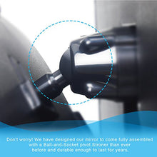 Load image into Gallery viewer, Shynerk Baby Car Mirror, Safety Car Seat Mirror for Rear Facing Infant with Wide Crystal Clear View, Shatterproof, Fully Assembled, Crash Tested and Certified