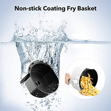 Load image into Gallery viewer, Kitcher3.5Qt Air Fryer LED Touch Digital Screen Hot Air Fryers Oven Oilless Cooker with Temperature Control 60 Minutes Timer Non-stick Fry Basket 50 Recipes Auto Shut Off Feature (White)