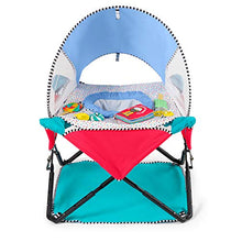 Load image into Gallery viewer, Summer® Pop ‘N Jump® SE Portable Baby Activity Center, Sweets & Treats – Lightweight Baby Jumper with Toys and Canopy for Indoor and Outdoor Use