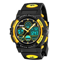 Load image into Gallery viewer, SYOKZEY Cool Toys for 6-15 Year Old Boys, Watches for Kids 8-12 Waterproof Sports Digital Watches Gifts for Teen Boys Birthday Christmas Gifts for 6-11 Year Old Girls Stocking Fillers for Kids Yellow