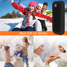 Load image into Gallery viewer, COMLIFE Portable Hand Warmer, 20000mAh Electric Camping Long-Lasting Pocket Warmer & Reusable Larger Capacity Type-C Power Bank, Single/Dual-Sided Quick Heating, LED Display, Up to 14 Hours of Heat