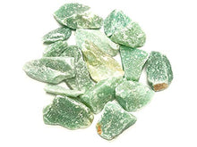 Load image into Gallery viewer, Zentron Crystal Collection Natural Rough Green Aventurine Stones - Large 1" Pieces (1/2 Pound)