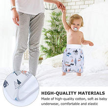 Load image into Gallery viewer, TomaiBaby Potty Training Pants Comfortable Cotton Underwear Diaper Skirt Toddler Soft Printing Training Underwear Waterproof Underwear for Newborn Baby M