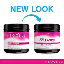 Load image into Gallery viewer, NeoCell Super Collagen Peptides Powder, 14 Ounces, Non-GMO, Grass Fed, Paleo Friendly, Gluten Free, For Hair, Skin, Nails & Joints (Packaging May Vary), Unflavored, 40 Servings