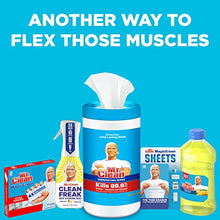 Load image into Gallery viewer, Mr. Clean All Purpose Cleaner, Clean Freak Mist Cleaning Kit for Bathroom & Kitchen Cleaner, Lemon Scent, Includes 1 Spray Bottle (16 oz) and 1 Large Refill (30.9 oz)