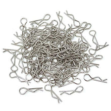 Load image into Gallery viewer, Honbay 100PCS 1/16 Metal Car Truck Buggy Shell Body Clips Pins for for RC Vehicles (1/16)