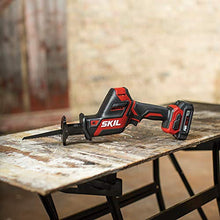 Load image into Gallery viewer, SKIL 2-Tool Combo Kit: PWRCore 12 Brushless 12V 1/2 Inch Cordless Drill Driver and Compact Brushless Reciprocating Saw, Includes 2.0Ah Lithium Battery and PWRJump Charger - CB742601