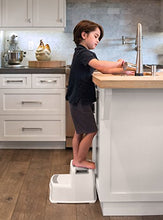 Load image into Gallery viewer, 2 Step Stool for Kids (Gray 2 Pack) | Toddler Stool for Toilet Potty Training | Slip Resistant Soft Grip for Safety as Bathroom Potty Stool & Kitchen Step Stool | Dual Height & Wide Two Step | iLove